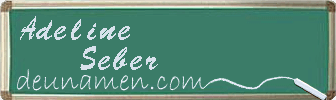 Adeline Seber Visitenkarte